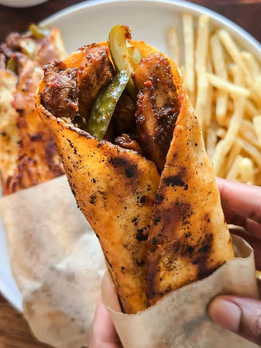 Crispy Chicken Shawarma
